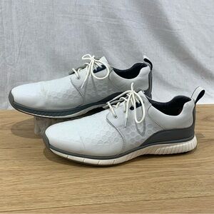 Johnston & Murphy XC4 H2-Luxe Hybrid Saddle Gray Golf Shoes Men’s Size 10.5